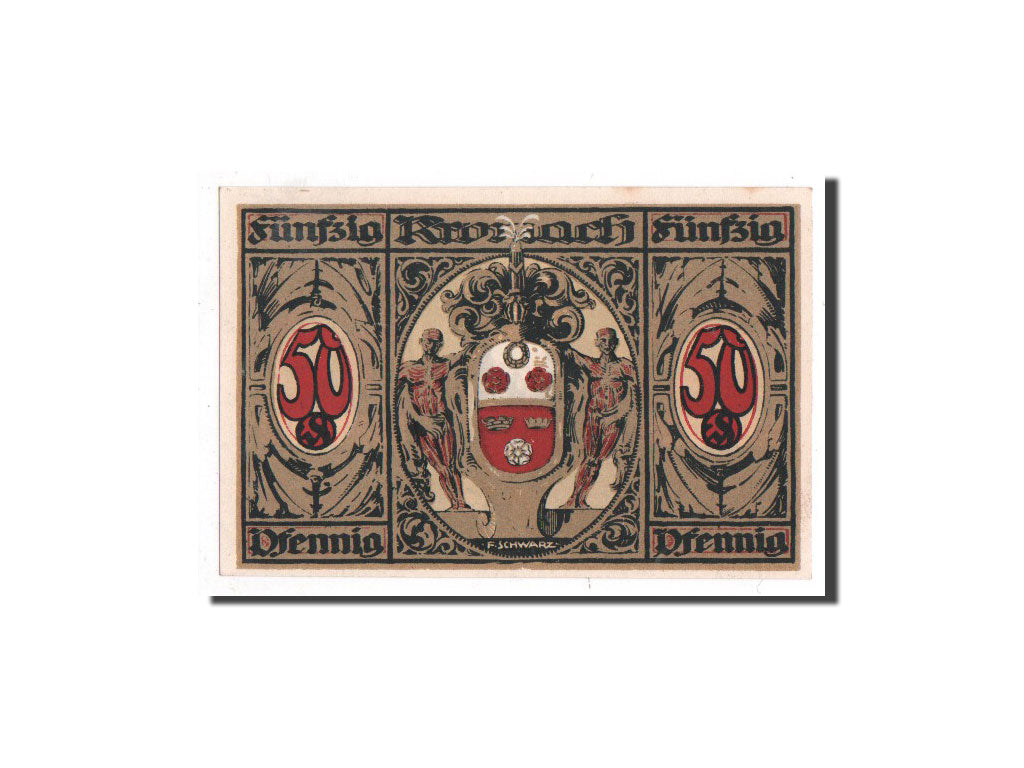 Banknote, Germany, Kronach, 50 Pfennig, personnage, 1921, Undated, UNC(65-70)