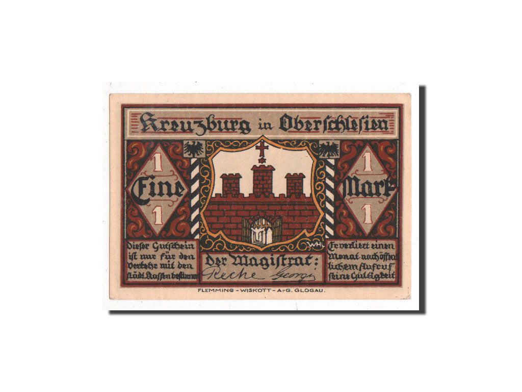Banknote, Germany, Krakow, 1 Mark, chevalier, O.D, Undated, UNC(65-70)