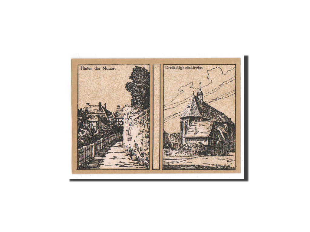 Banknote, Germany, Alsfeld, 75 Pfennig, Ville, 1922, 1922-06-25, UNC(65-70)