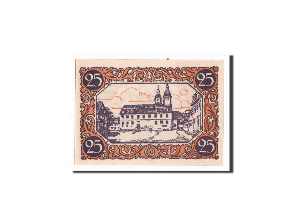 Banknot, Niemcy, Kindelbrück, 25 Pfennig, Eglise, 1920, 1920-11-23, UNC(65-70)