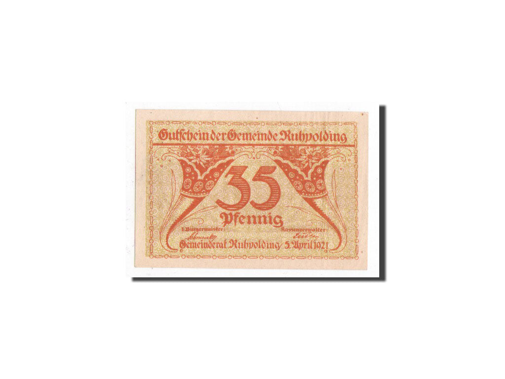 Banknot, Niemcy, Ruhpolding, 30 Pfennig, paysage, 1921, 1921-04-05, UNC(65-70)