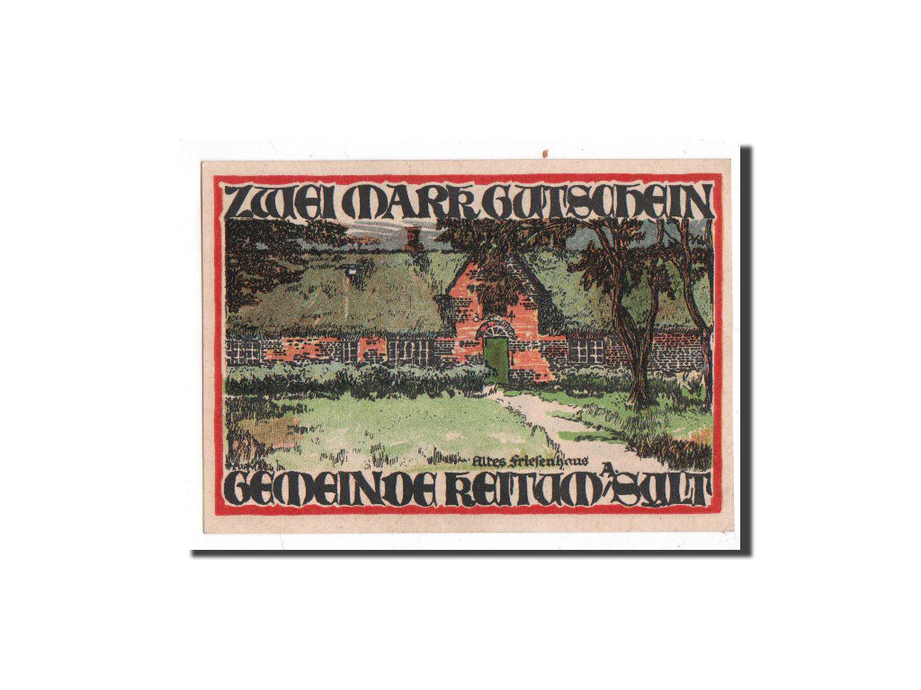 Banknote, Germany, Keitum, 2 Mark, paysage, 1921, 1921-09-01, UNC(65-70)