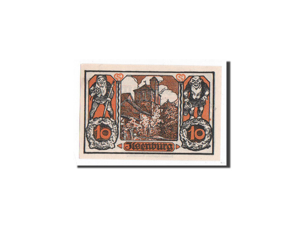 Banknote, Germany, Llsenburg, 10 Pfennig, Maison, 1921, 1921-06-01, UNC(65-70)
