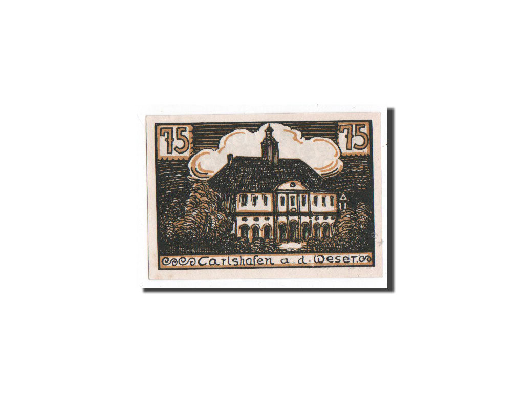 Banknote, Germany, Hofgeismar, 75 Pfennig, Eglise, O.D, Undated, UNC(65-70)