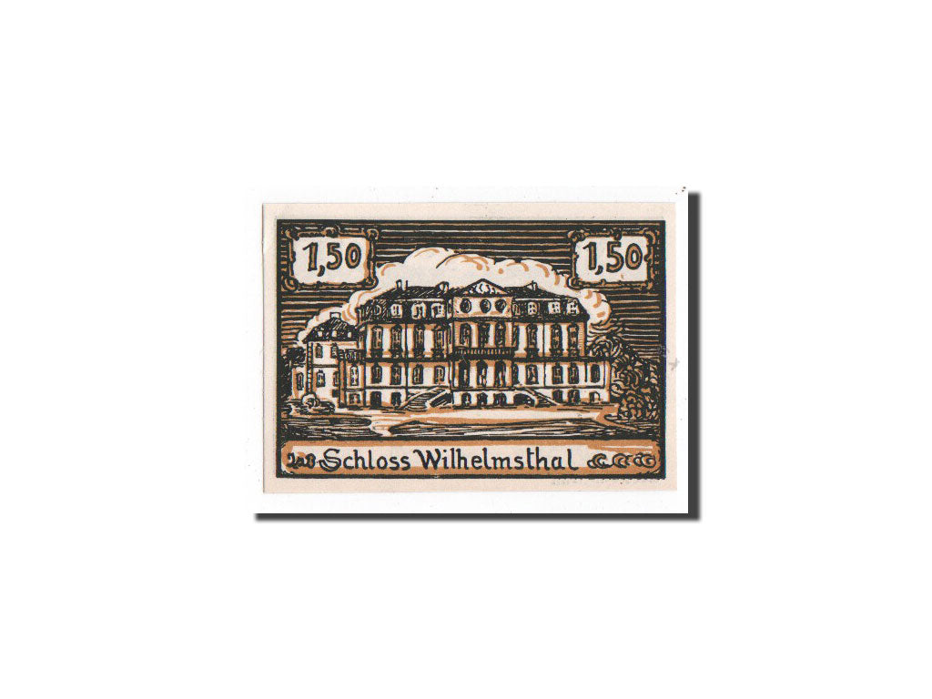 Banknote, Germany, Hofgeismar, 1.5 Mark, château, O.D, Undated, UNC(65-70)
