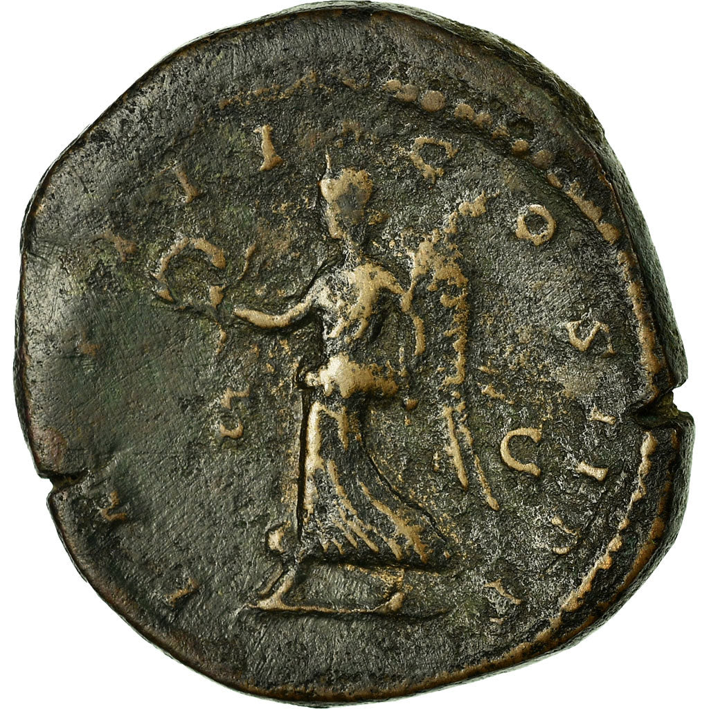 Coin, Commodus, Dupondius, Rome, EF(40-45), Bronze, RIC:1614