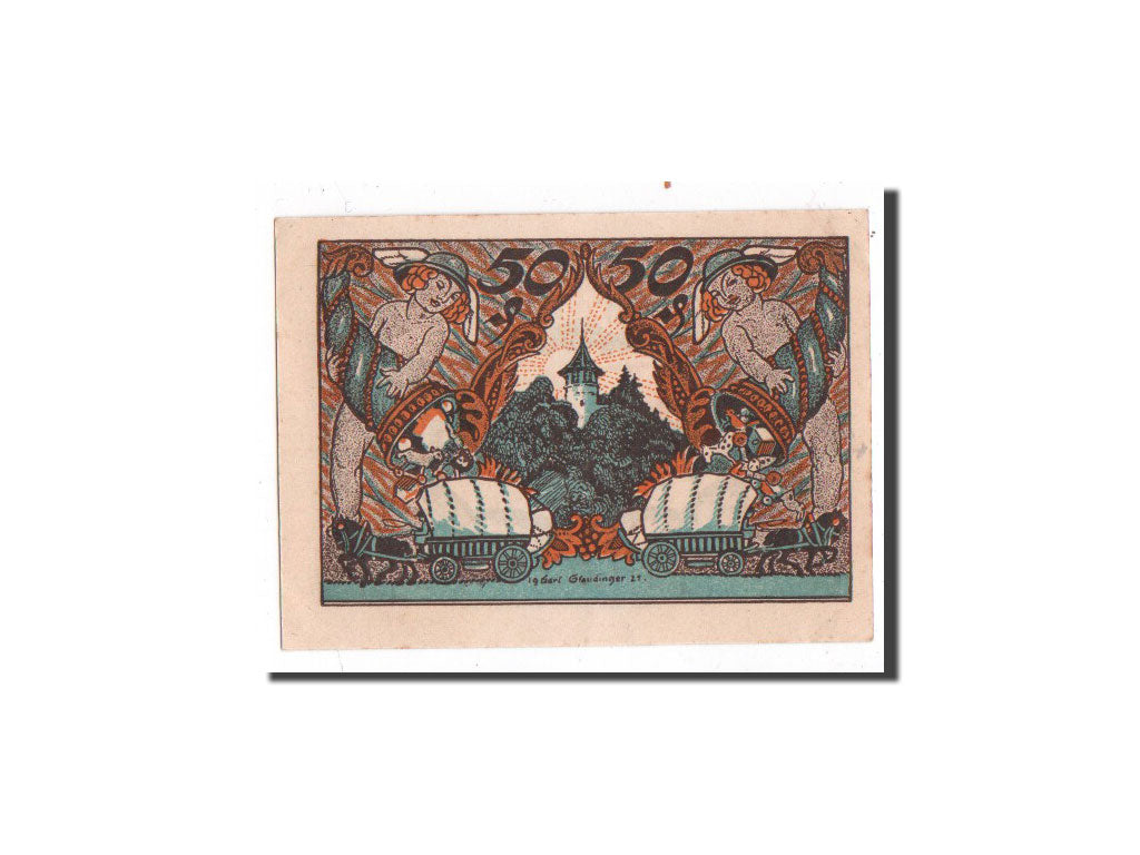 Banknote, Germany, Sonneberg, 50 Pfennig, ange, 1921, 1921-01-21, UNC(65-70)