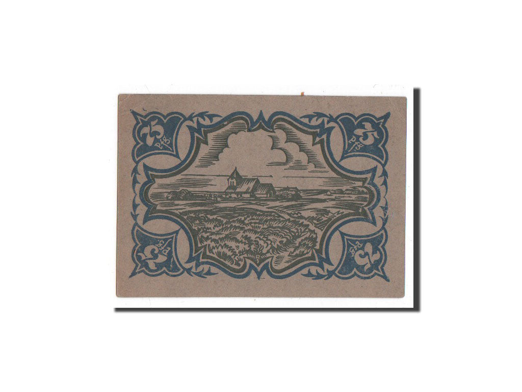 Banknote, Germany, Schobull, 75 Pfennig, paysage, 1921, 1921-06-01, UNC(65-70)