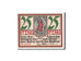 Banknote, Germany, Kahla, 25 Pfennig, personnage, 1921, Undated, UNC(65-70)
