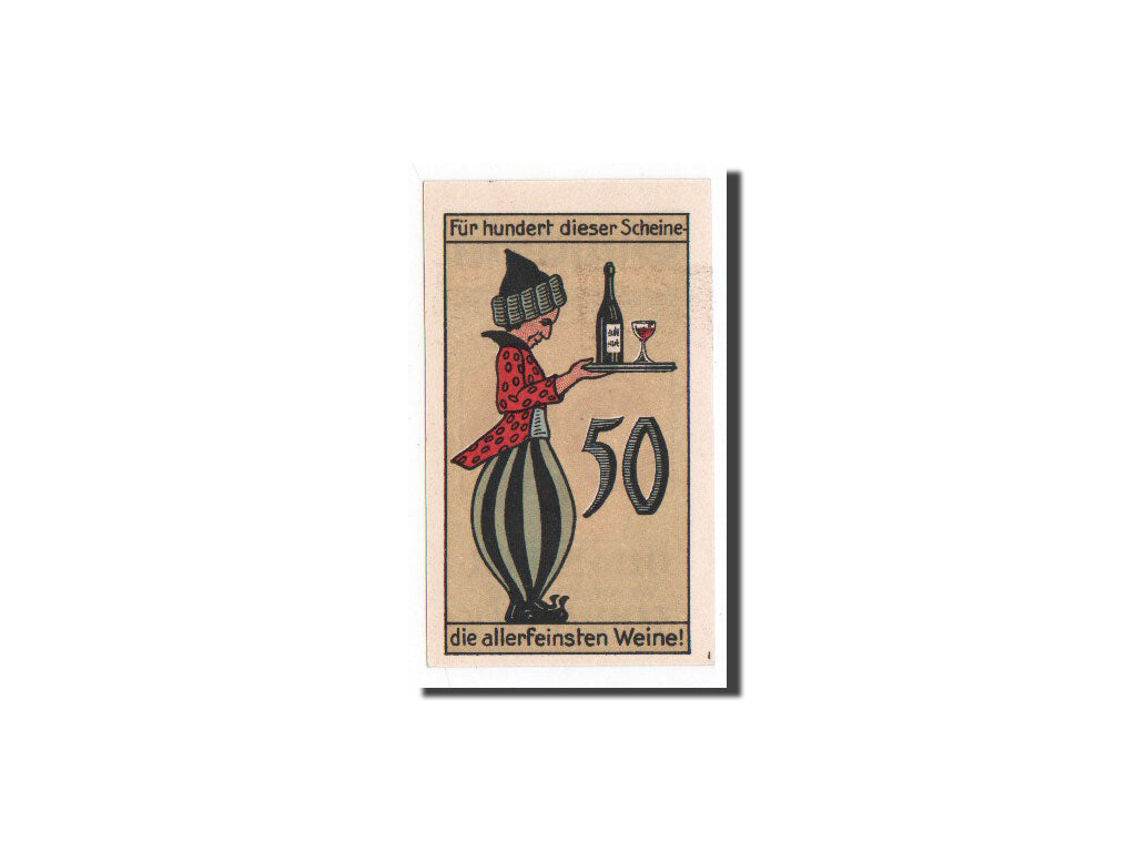 Banknote, Germany, Schmolln, 50 Pfennig, personnage 1, O.D, Undated, UNC(65-70)