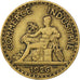 Coin, France, Chambre de commerce, 2 Francs, 1926, EF(40-45), Aluminum-Bronze