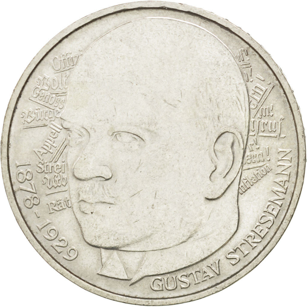 Coin, GERMANY - FEDERAL REPUBLIC, 5 Mark, 1978, Munich, Germany, AU(55-58)