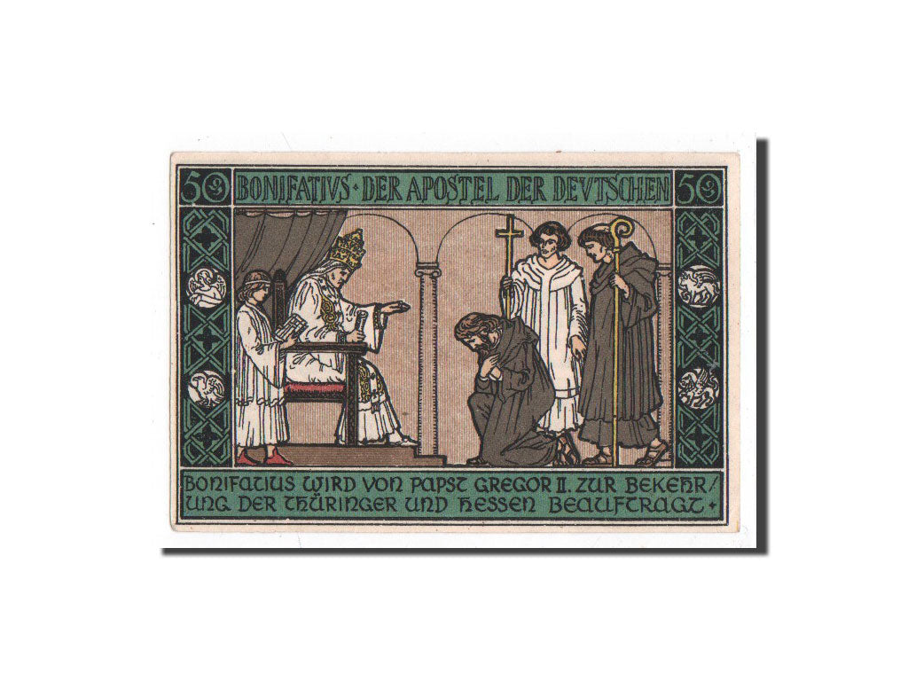 Banknote, Germany, Ohrdruf Stadt, 50 Pfennig, Prêtre, 1921, 1921-09-01