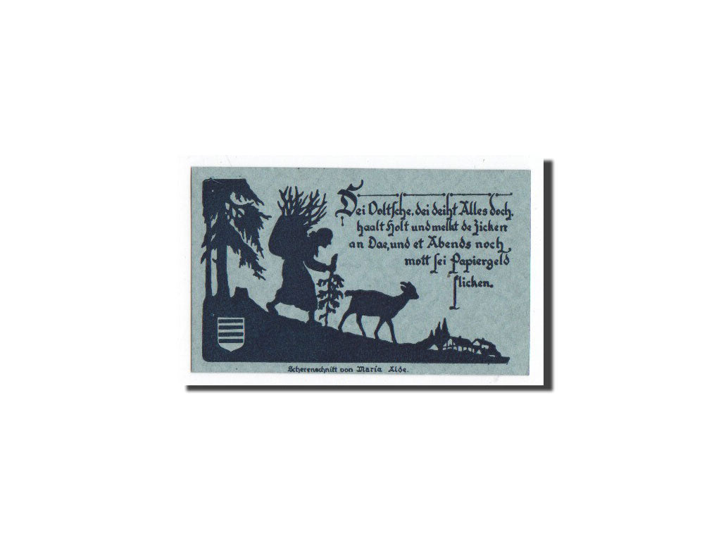 Banknote, Germany, Noschenrode Gemeinde, 50 Pfennig, berger, 1921, 1921-04-01