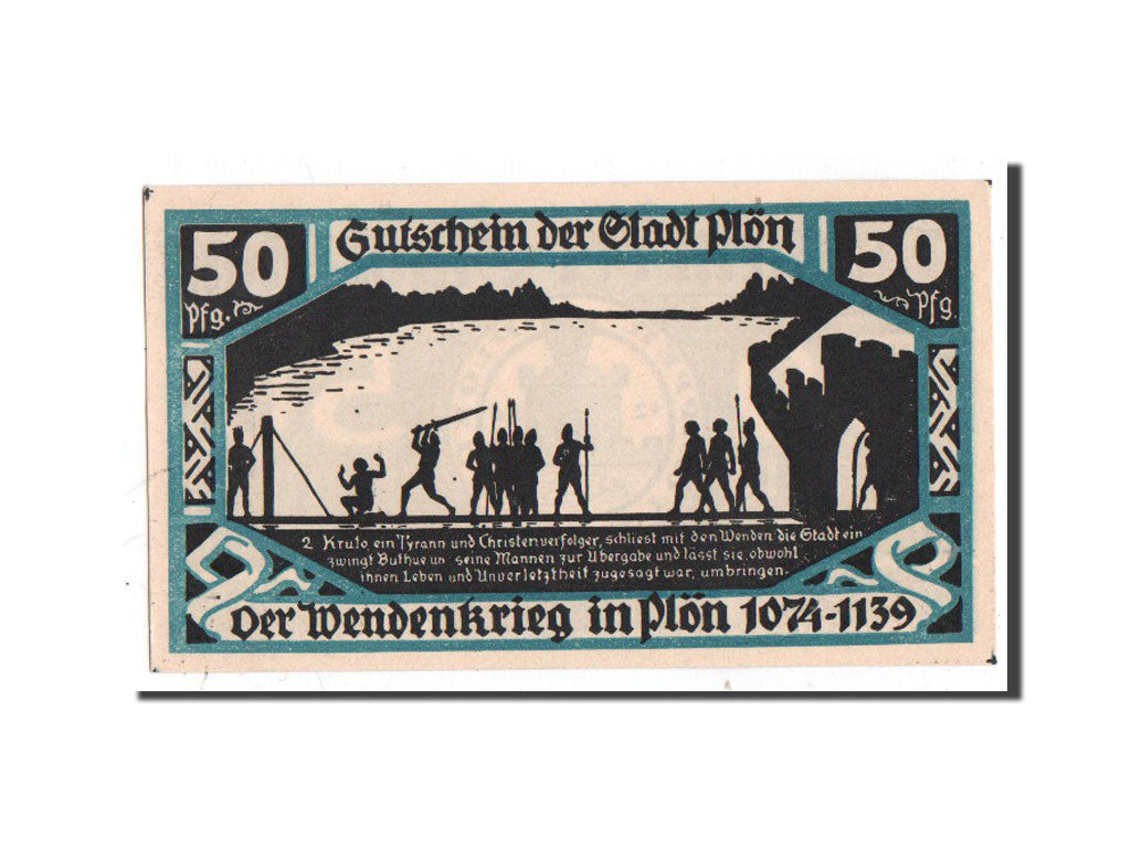 Banknote, Germany, Plön, 50 Pfennig, soldat 3, 1921, Undated, UNC(65-70)