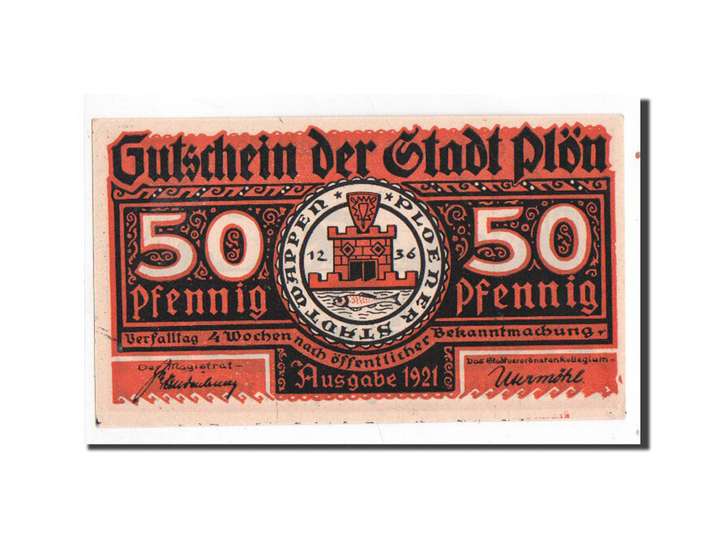 Banknote, Germany, Plön, 50 Pfennig, soldat 4, 1921, Undated, UNC(65-70)