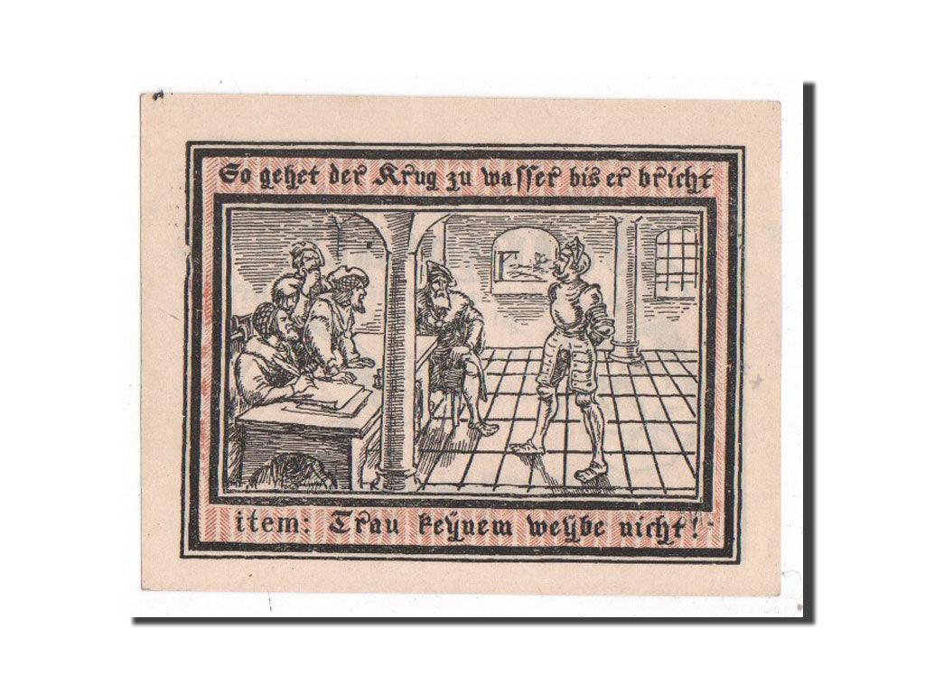 Banknote, Germany, Pritzwalk, 2 Mark, personnage 1, 1922, 1922-02-25