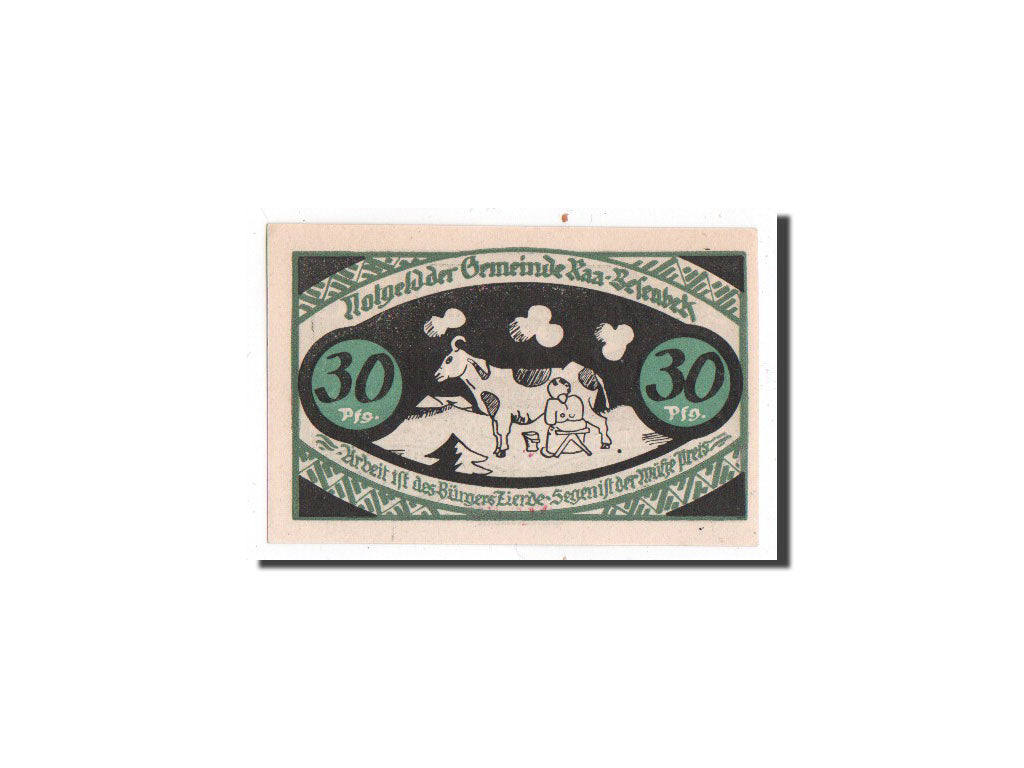Banknote, Germany, Raa - Besenbeck, 30 Pfennig, fermier, O.D, Undated