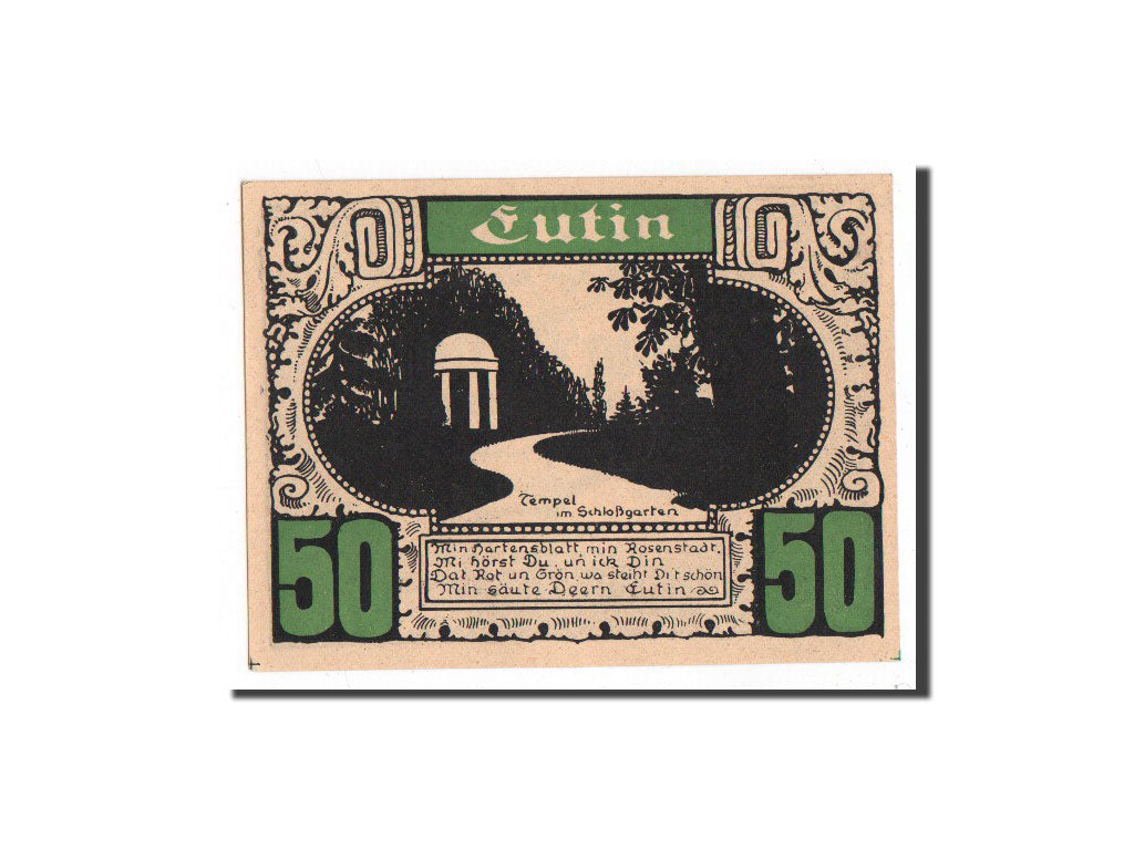 Banknot, Niemcy, Plön, 50 Pfennig, paysage 4, O.D, Undated, UNC(65-70)