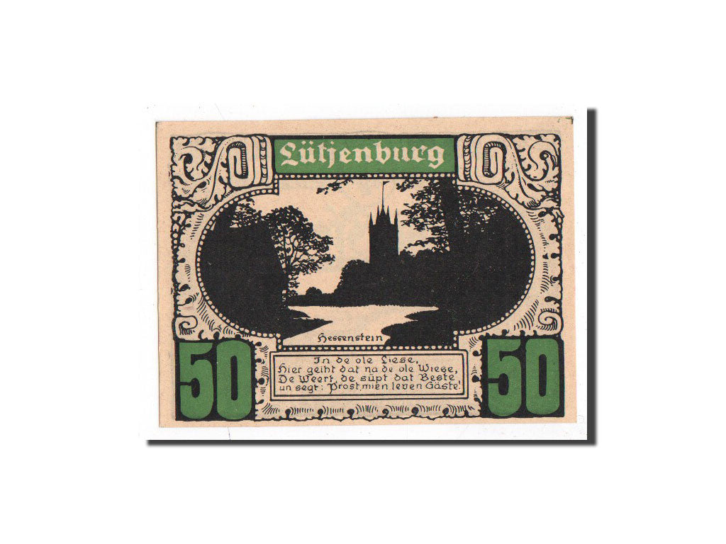 Banknote, Germany, Plön, 50 Pfennig, paysage, O.D, Undated, UNC(65-70)