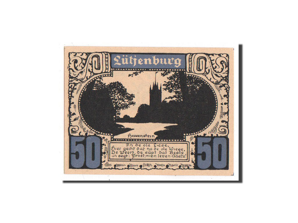 Banknote, Germany, Plön, 50 Pfennig, paysage 1, O.D, Undated, UNC(65-70)