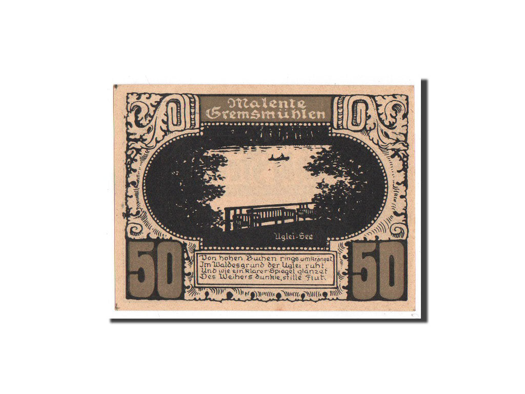 Germany, Plön, 50 Pfennig, paysage , Undated, UNC(65-70), Mehl:1063.9