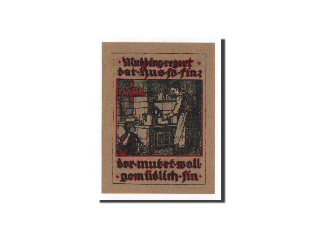 Banknote, Germany, Pries-Friedrichsort, 1 Mark, ferme, O.D, Undated, UNC(65-70)