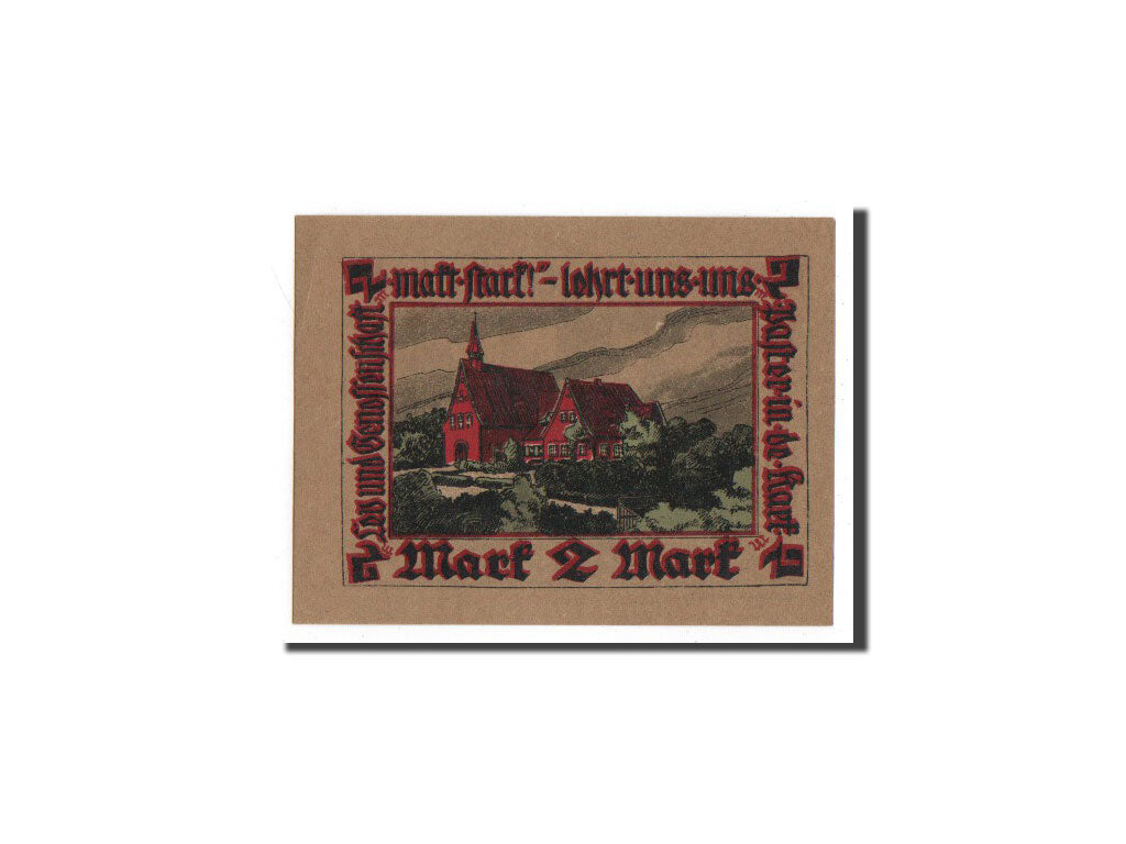 Billet, Allemagne, Pries-Friedrichsort, 2 Mark, ferme, O.D, Undated, NEUF