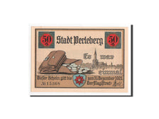 Banknote, Germany, Perleberg, 50 Pfennig, statue, O.D, Undated, UNC(65-70)
