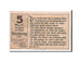 Billet, Allemagne, Rietberg, 5 Mark, personnage, 1921, 1921-05-12, NEUF