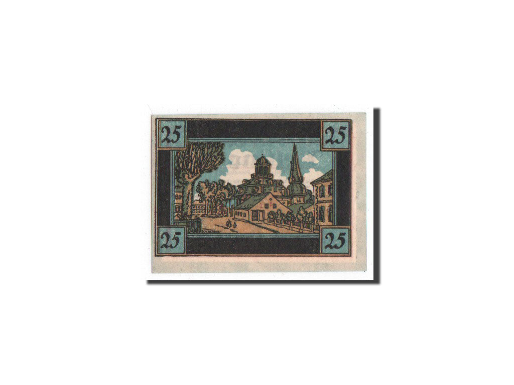 Biljet, Duitsland, Rellingen, 25 Pfennig, paysage, O.D, Undated, NIEUW