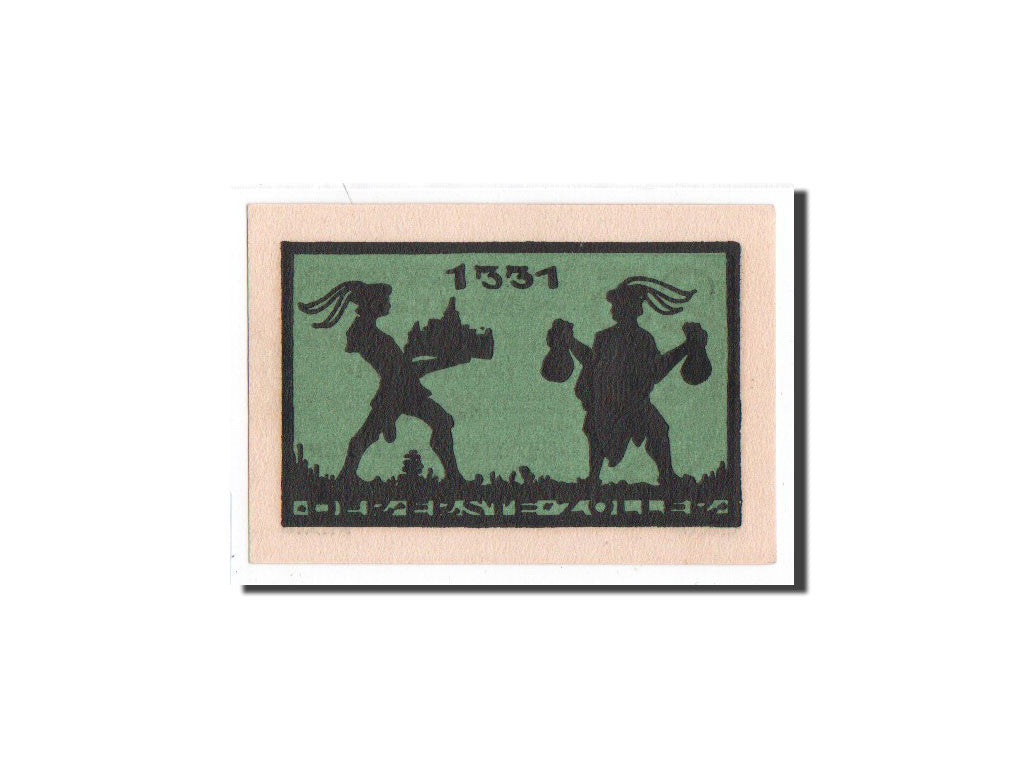 Billet, Allemagne, Ansbach, 25 Pfennig, personnage 1, 1921, 1921-08-12, NEUF