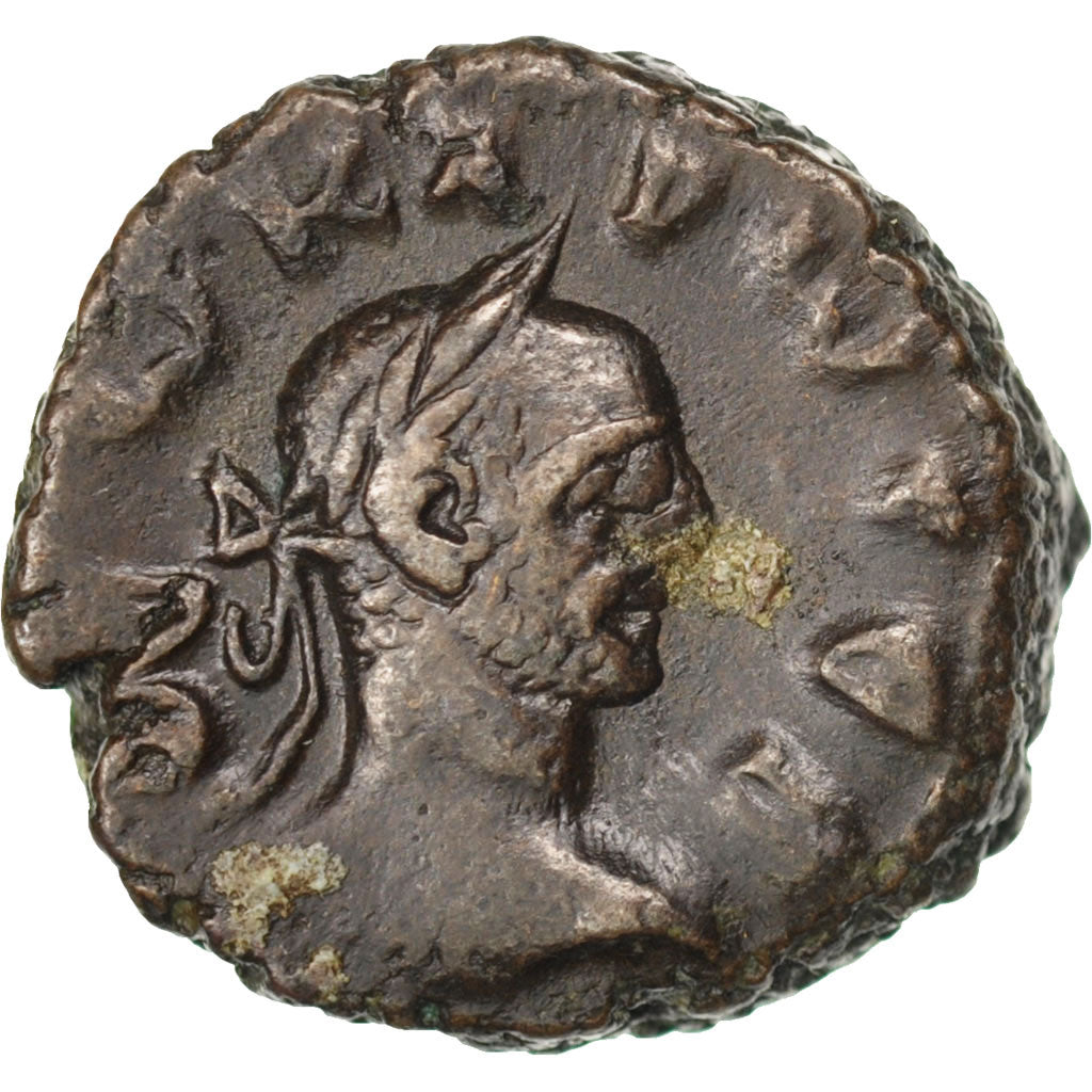 Coin, Carus, Tetradrachm, Alexandria, EF(40-45), Billon