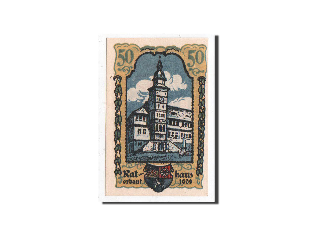 Billet, Allemagne, Treffurt, 50 Pfennig, maison 3, 1921, 1921-06-01, NEUF
