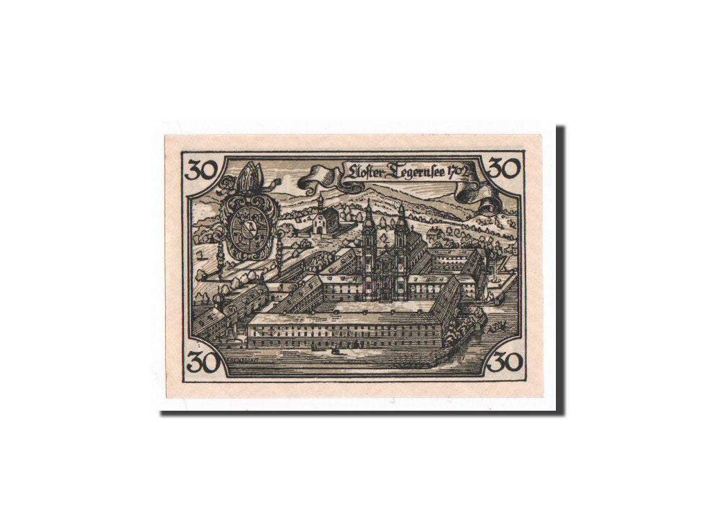 Biljet, Duitsland, Tegernsee, 30 Pfennig, paysage, 1921, 1921-06-01, NIEUW