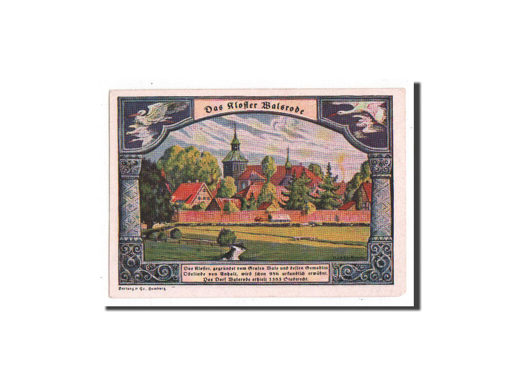 Banknote, Germany, Walsrode, 1 Mark, paysage, O.D, Undated, UNC(65-70)