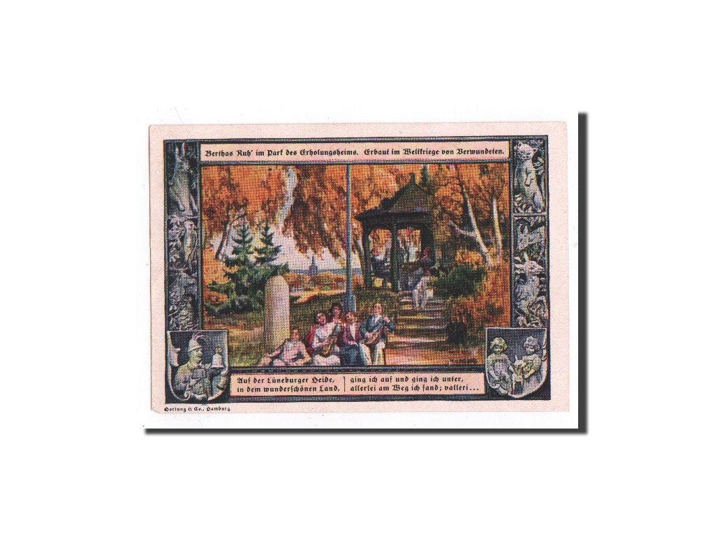 Banknote, Germany, Walsrode, 1 Mark, personnage, O.D, Undated, UNC(65-70)