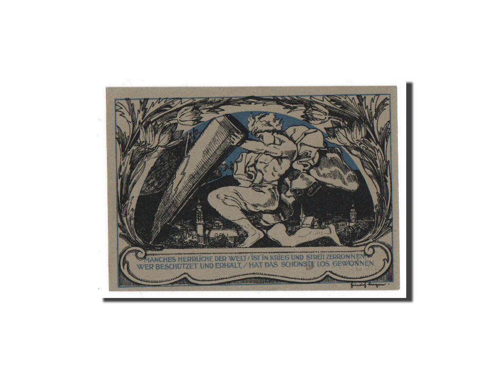 Billet, Allemagne, Weimar, 50 Pfennig, personnage, 1921, 1921-03-01, NEUF