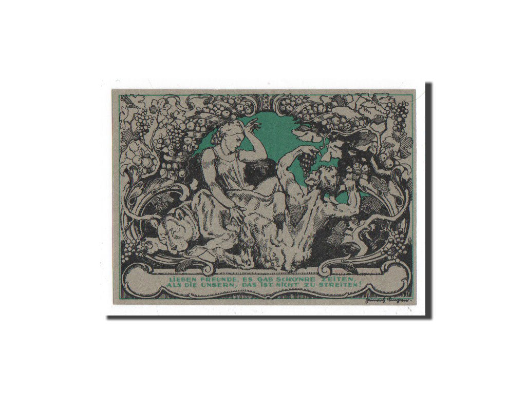 Billet, Allemagne, Weimar, 50 Pfennig, personnage, 1921, 1921-03-01, NEUF