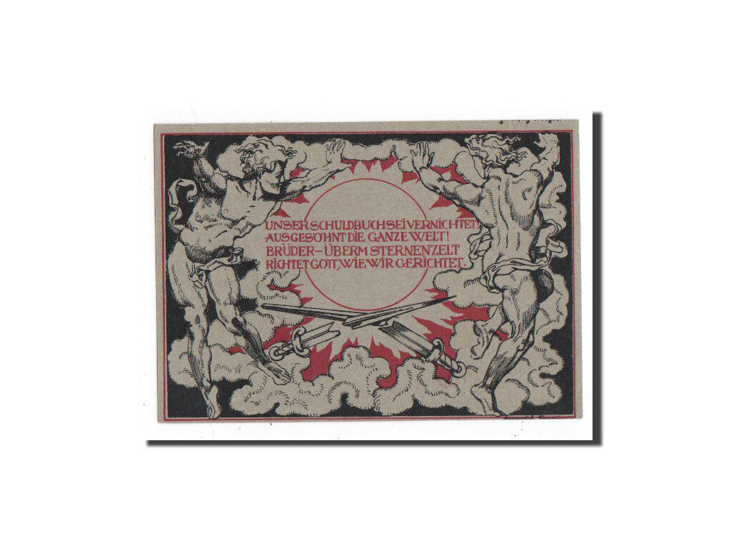 Billet, Allemagne, Weimar, 50 Pfennig, personnage, 1921, 1921-03-01, NEUF
