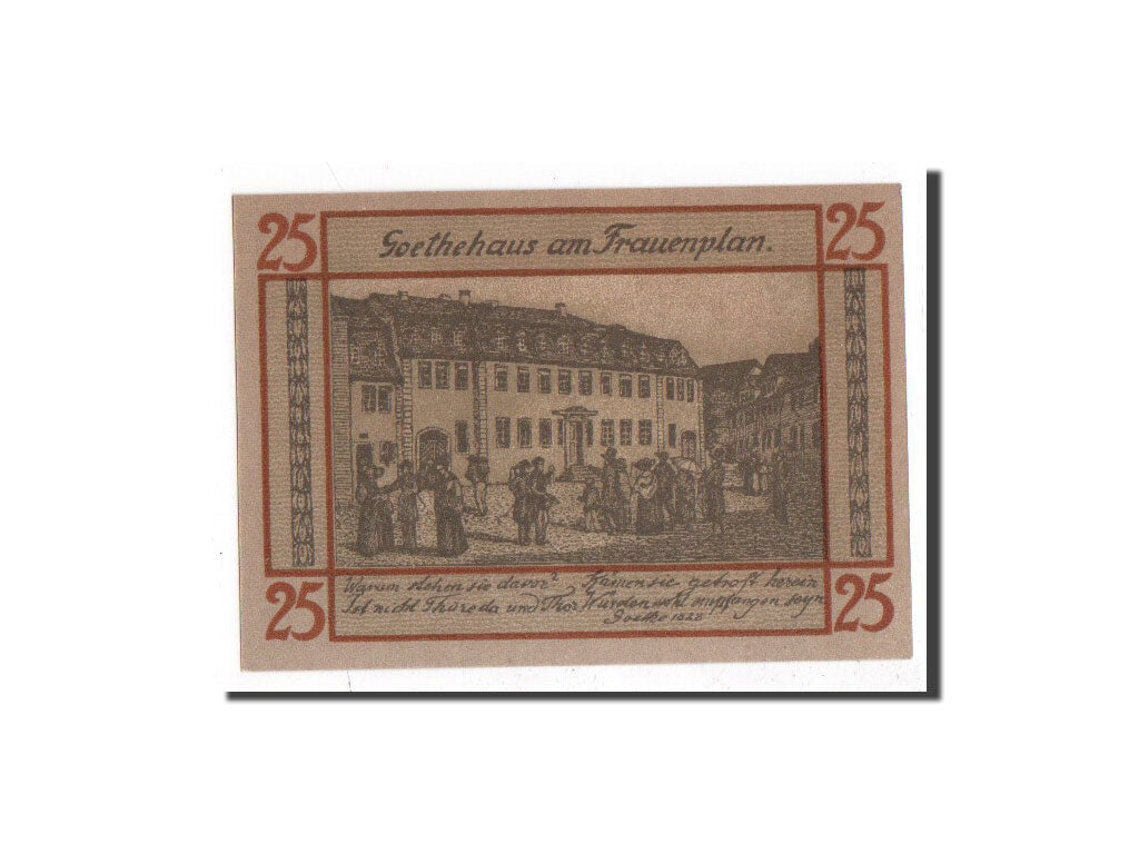 Banknote, Germany, Weimar, 25 Pfennig, Batiment, 1921, 1921-03-01, UNC(65-70)