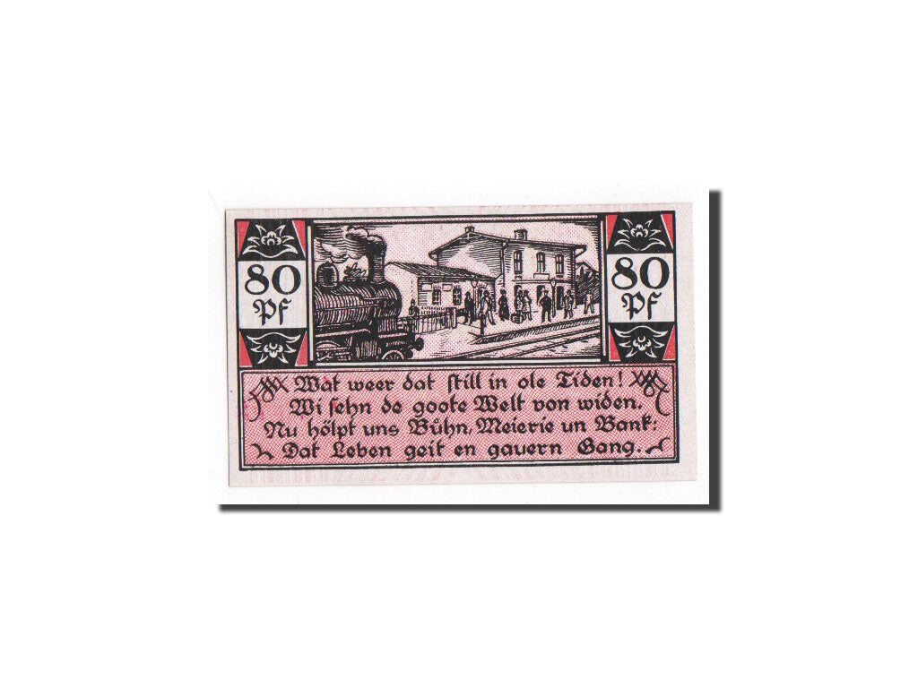 Banknote, Germany, Westerhorn, 80 Pfennig, gare, O.D, Undated, UNC(65-70)