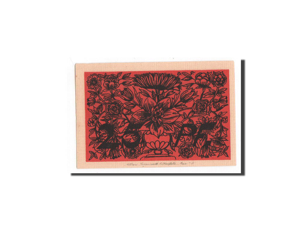 Banknote, Germany, Westerburg, 25 Pfennig, Fleur, 1920, Undated, UNC(65-70)