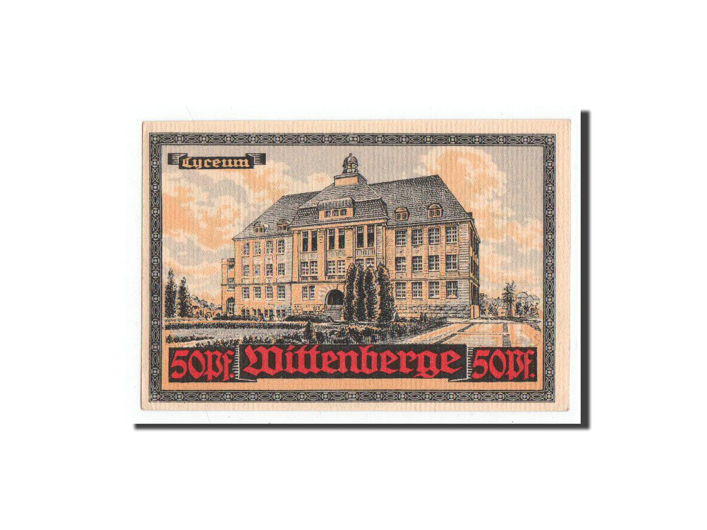 Banknote, Germany, Wittenberge, 50 Pfennig, château, O.D, Undated, UNC(65-70)