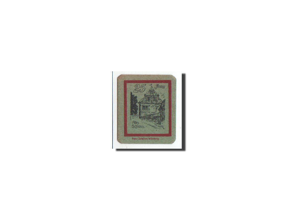 Geldschein, Deutschland, Trapstadt, 25 Pfennig, oiseau, 1920, 1920-12-31, UNZ