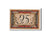 Billete, Alemania, Twistringen, 25 Pfennig, personnage, 1921, 1921-09-28, UNC