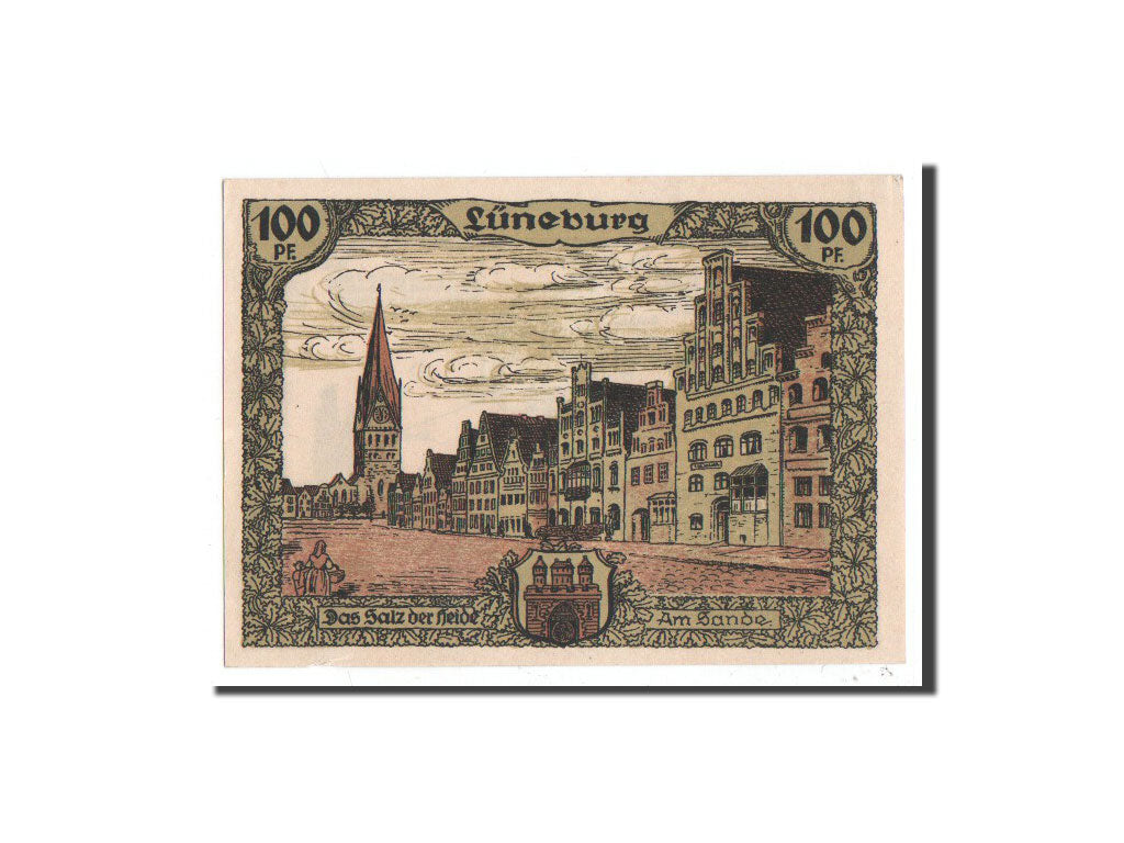 Geldschein, Deutschland, Walsrode, 100 Pfennig, place, O.D, Undated, UNZ