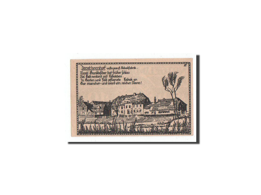 Geldschein, Deutschland, Zörbig, 10 Pfennig, ferme, O.D, Undated, UNZ