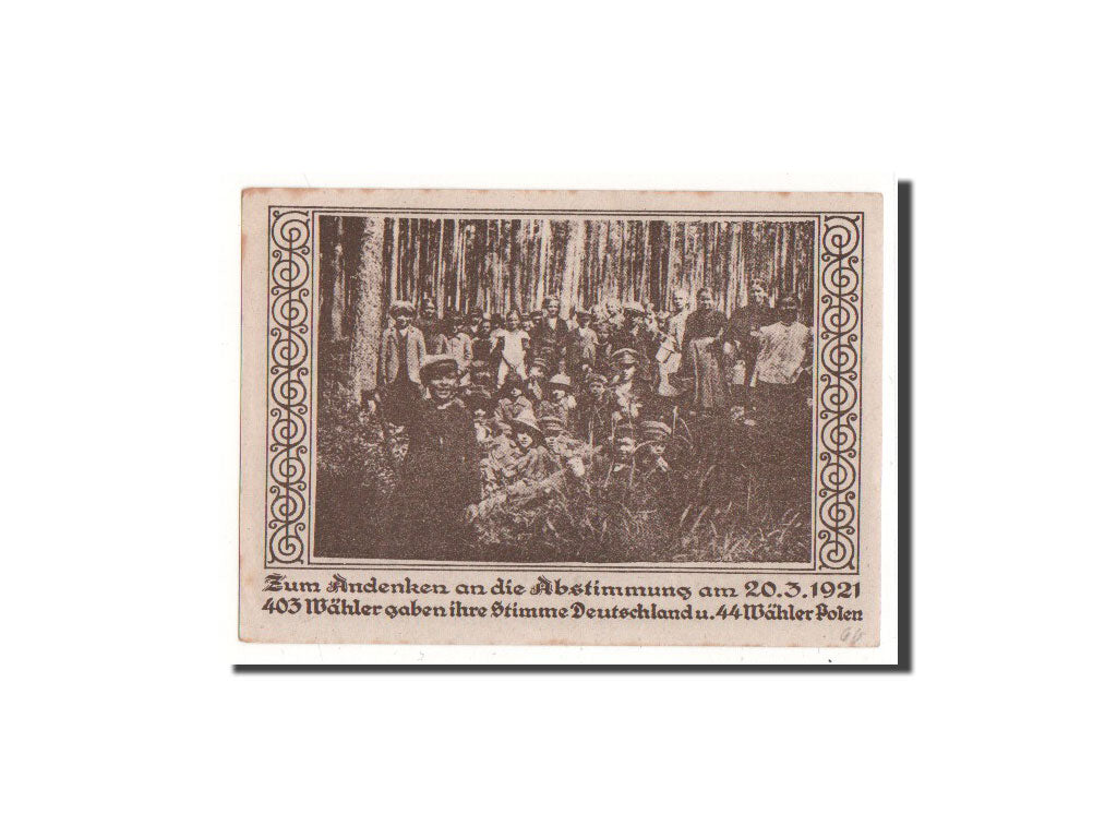 Geldschein, Deutschland, Przyschetz, 50 Pfennig, photo, O.D, Undated, UNZ