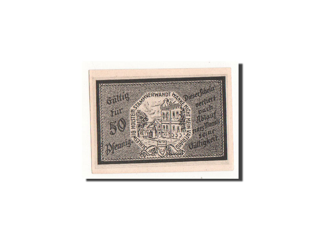 Geldschein, Deutschland, Trittau, 50 Pfennig, Ville, O.D, Undated, UNZ